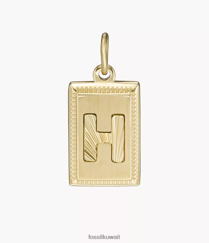 كيلووات Fossil نحيف يا له من سحر أولي ساحر للغاية من الفولاذ المقاوم للصدأ نغمة ذهبية 2F6F21224 مجوهرات