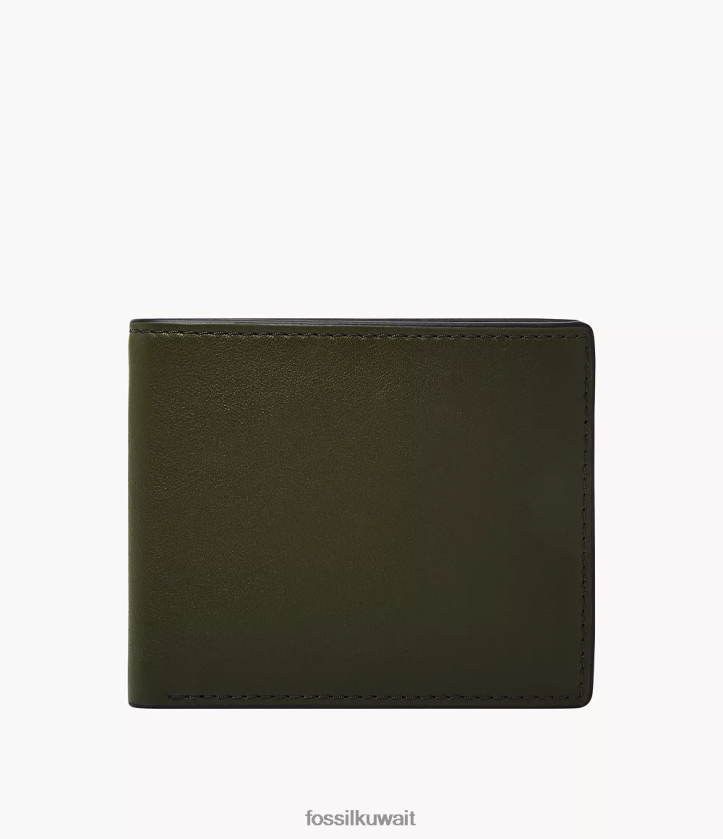 كيلووات Fossil رجال ستيفن بيفولد زيتون 2F6F21677 محفظة