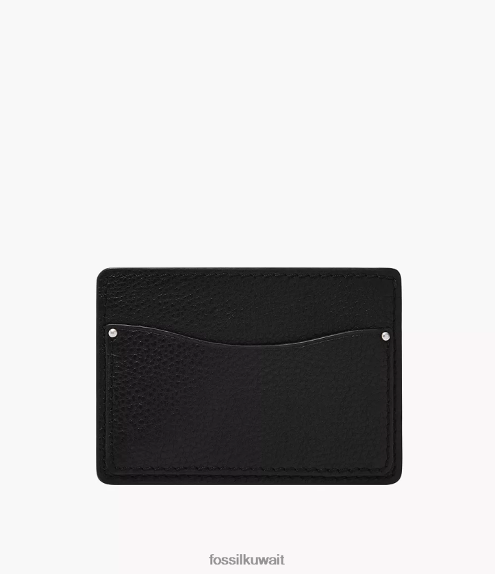 كيلووات Fossil رجال حالة بطاقة أندرسون أسود 2F6F21717 محفظة