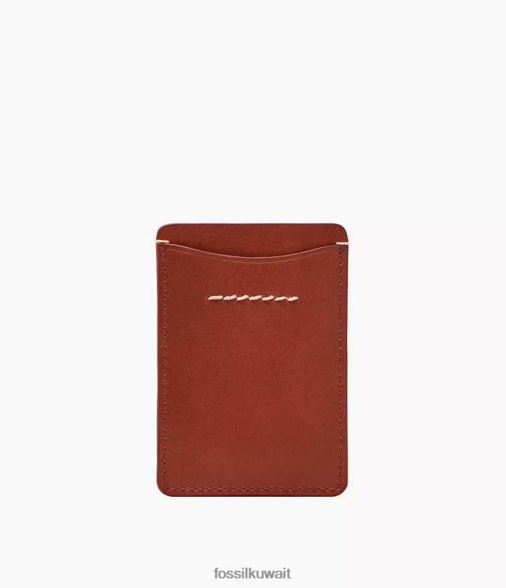 كيلووات Fossil رجال حالة بطاقة ويستوفر قرفة 2F6F21752 محفظة