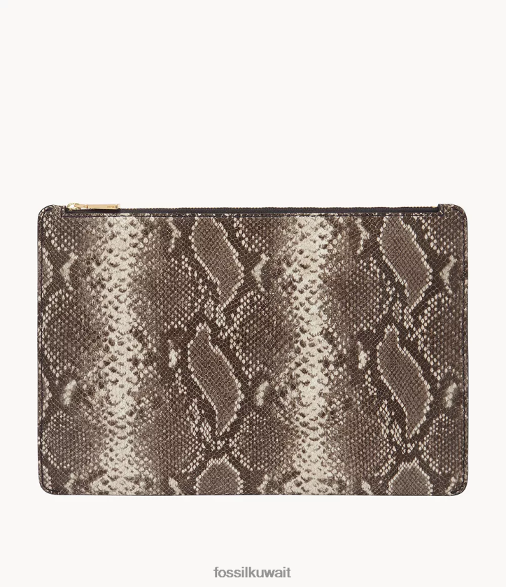 كيلووات Fossil نحيف كيس طباعة الثعبان 2F6F21997 محفظة