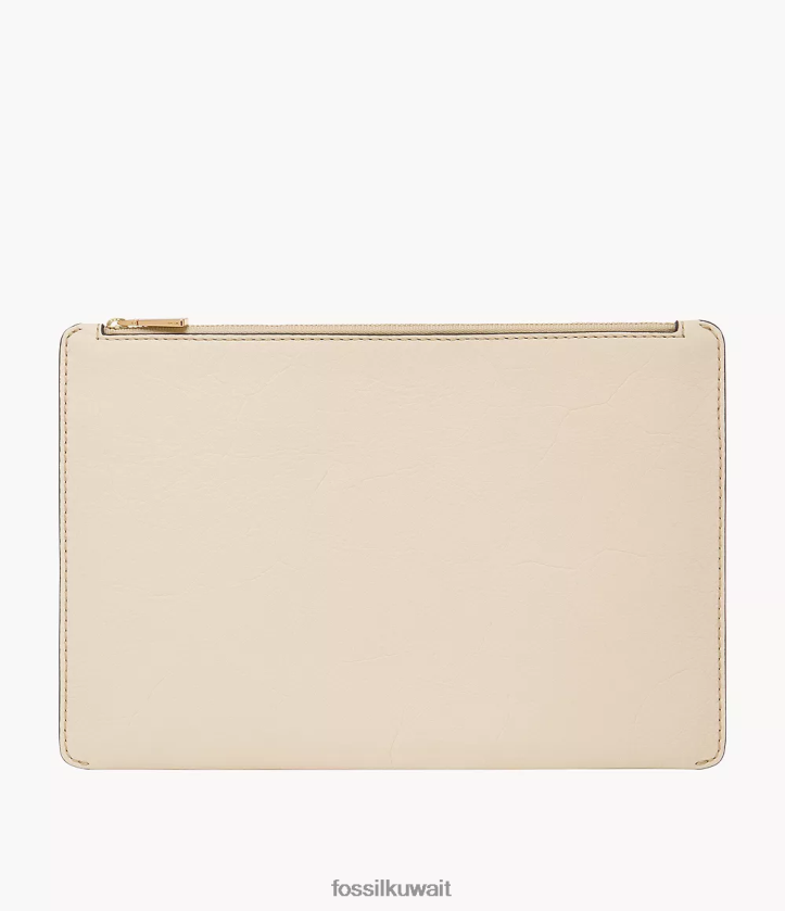 كيلووات Fossil نحيف كيس أبيض 2F6F22001 محفظة