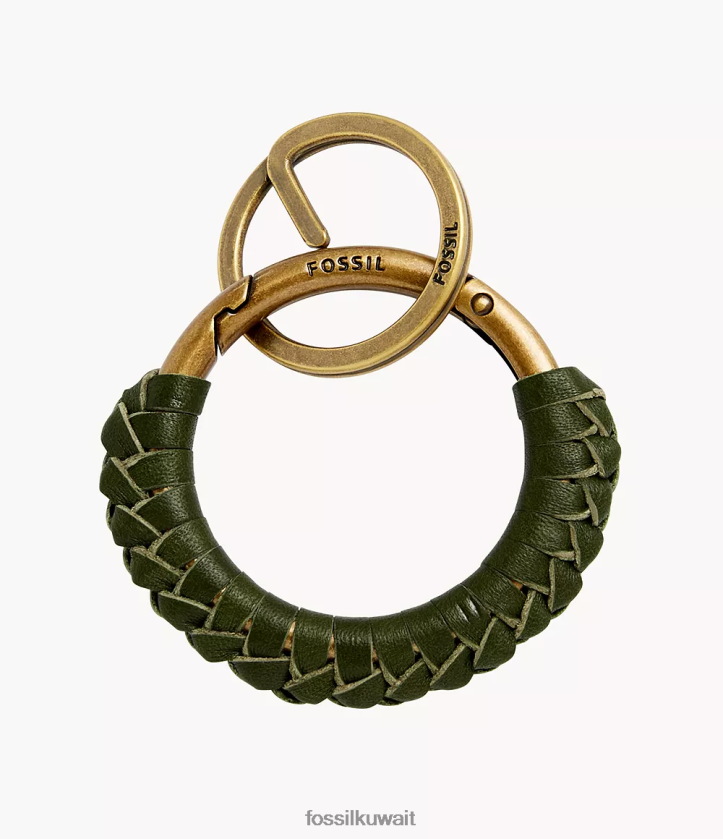 كيلووات Fossil رجال مفتاح فوب زيتون 2F6F22067 ملحق