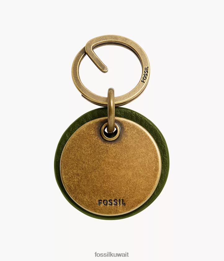 كيلووات Fossil رجال بون مفتاح فوب زيتون عميق 2F6F22074 ملحق