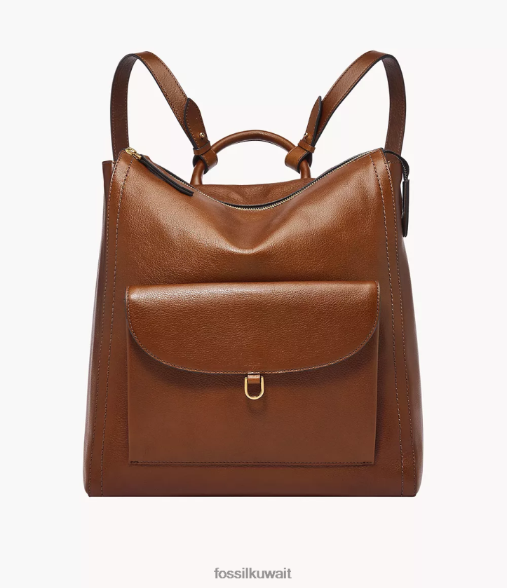 كيلووات Fossil نحيف حقيبة ظهر باركر بني 2F6F2389 شنطة