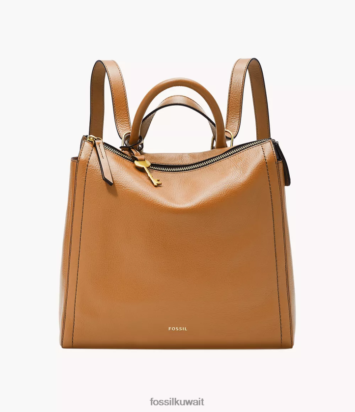كيلووات Fossil نحيف حقيبة ظهر باركر صغيرة جمل 2F6F2426 شنطة