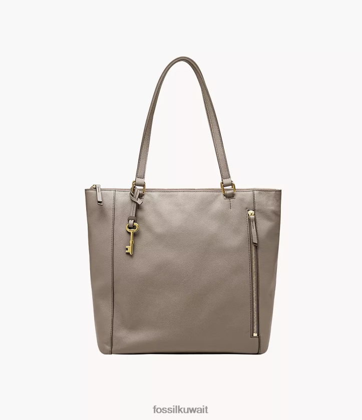 كيلووات Fossil نحيف تارا المتسوق رمادي 2F6F2431 شنطة
