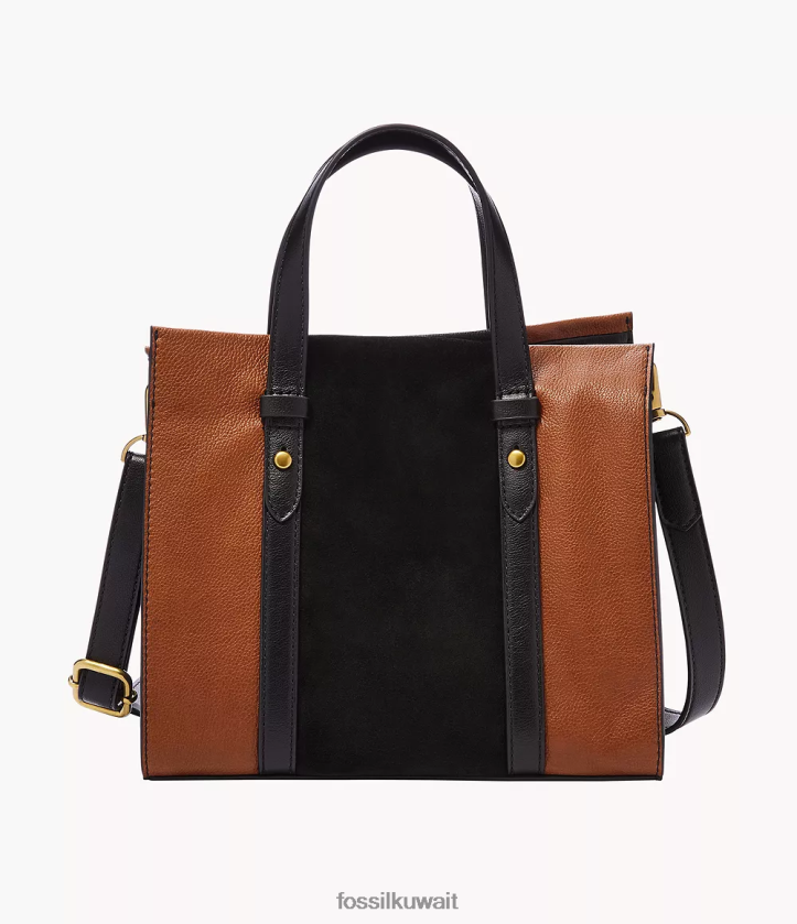 كيلووات Fossil نحيف حقيبة كينغستون بني 2F6F2513 شنطة