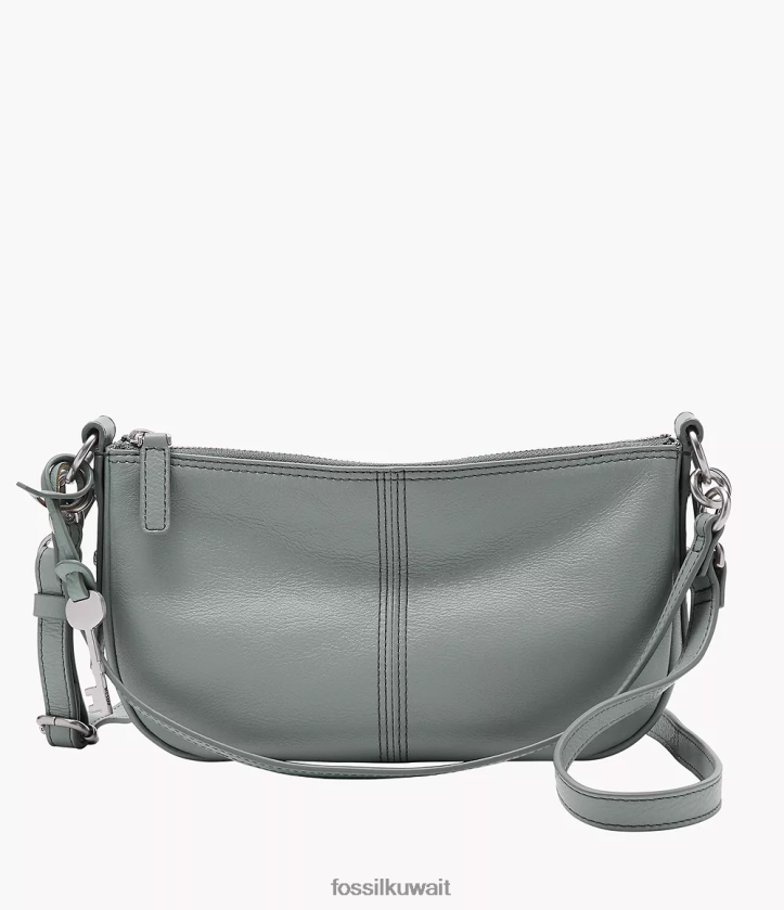 كيلووات Fossil نحيف جولي الرغيف الفرنسي أزرق 2F6F2571 شنطة