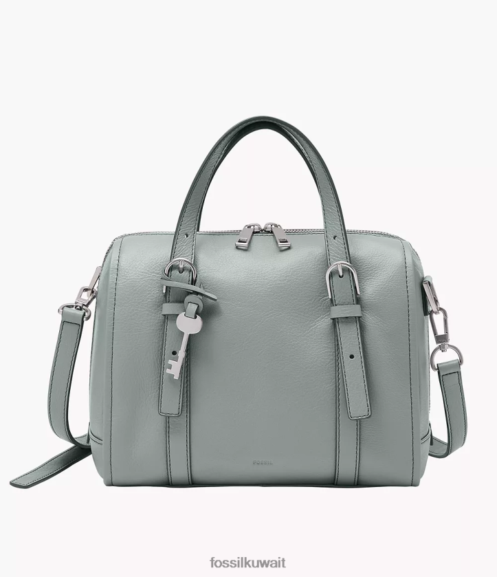كيلووات Fossil نحيف حقيبة كارلي أزرق 2F6F2614 شنطة