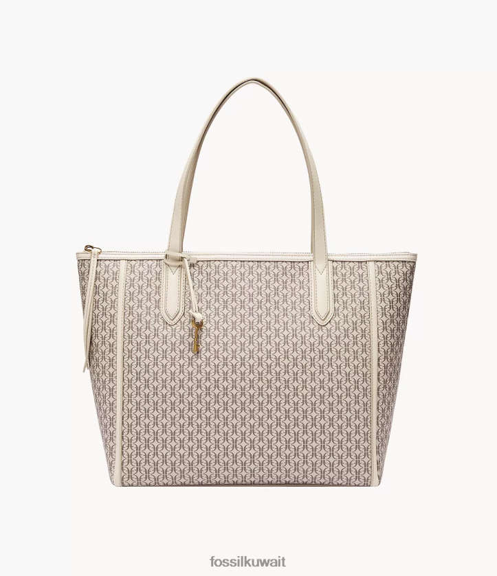 كيلووات Fossil نحيف حمل سيدني البني الفاتح 2F6F2665 شنطة