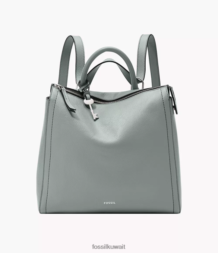 كيلووات Fossil نحيف حقيبة ظهر باركر صغيرة أزرق 2F6F2674 شنطة