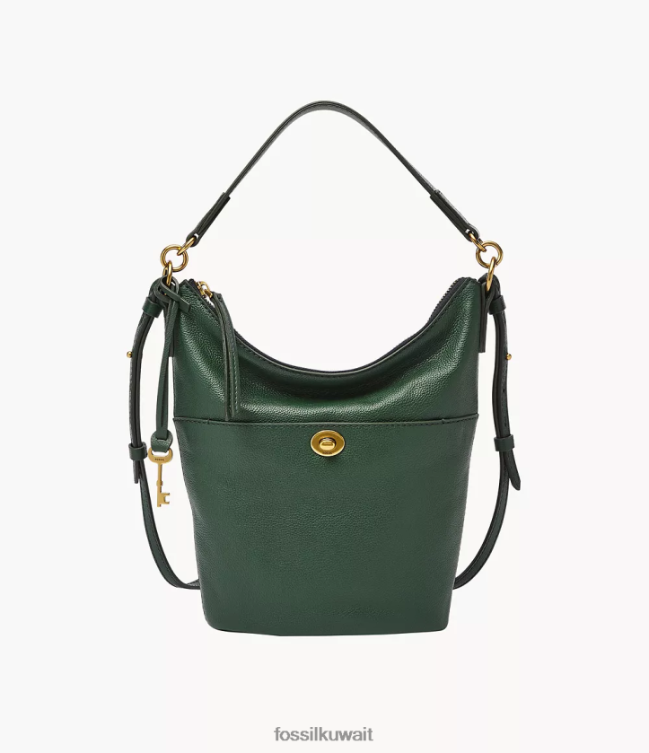 كيلووات Fossil نحيف تولولا المتشرد الصغيرة أخضر 2F6F2715 شنطة