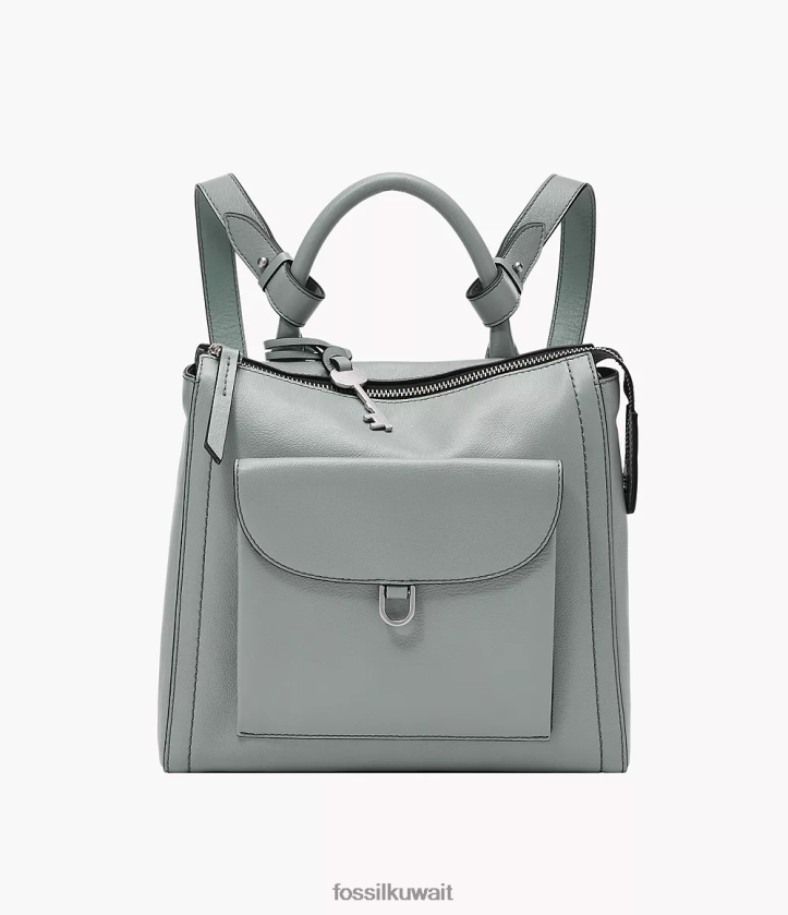 كيلووات Fossil نحيف حقيبة ظهر باركر صغيرة أزرق 2F6F2736 شنطة