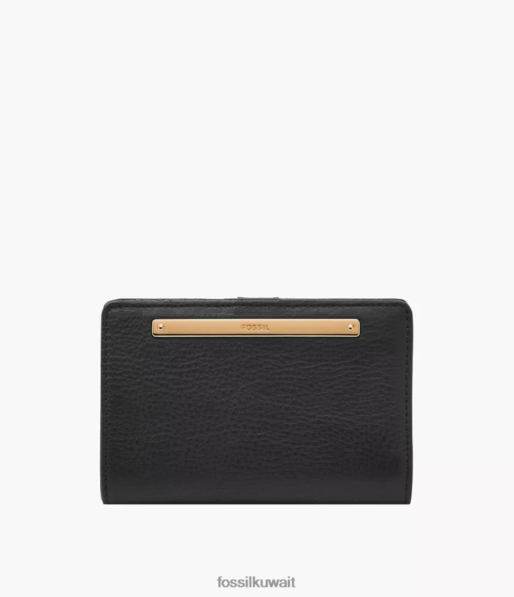 كيلووات Fossil نحيف ليزا متعددة الوظائف أسود 2F6F2754 محفظة