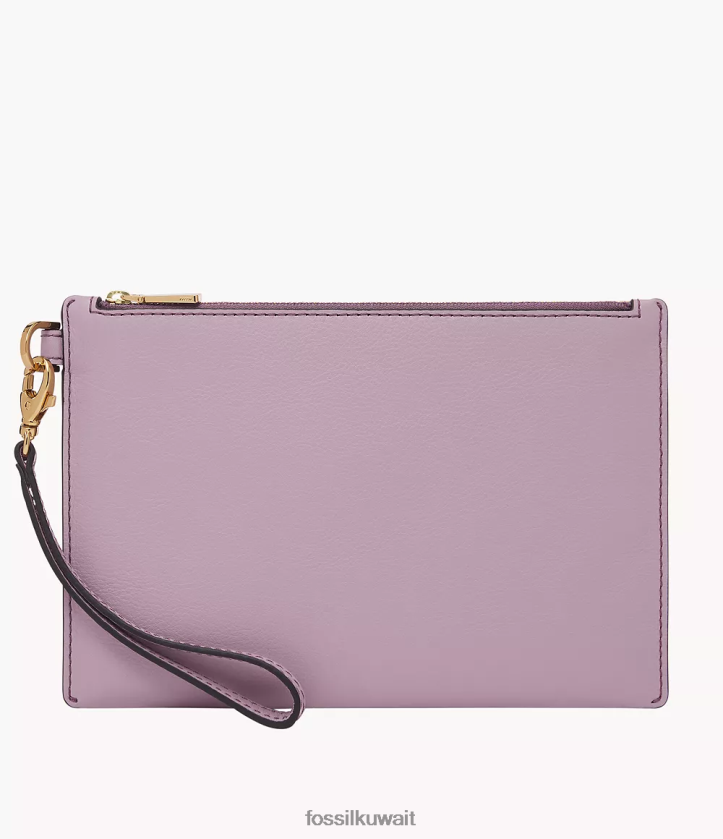 كيلووات Fossil نحيف معصمه هدية أرجواني 2F6F2792 محفظة