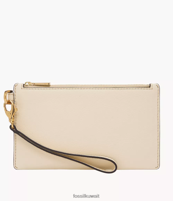 كيلووات Fossil نحيف معصمه صغيره أبيض 2F6F2795 محفظة