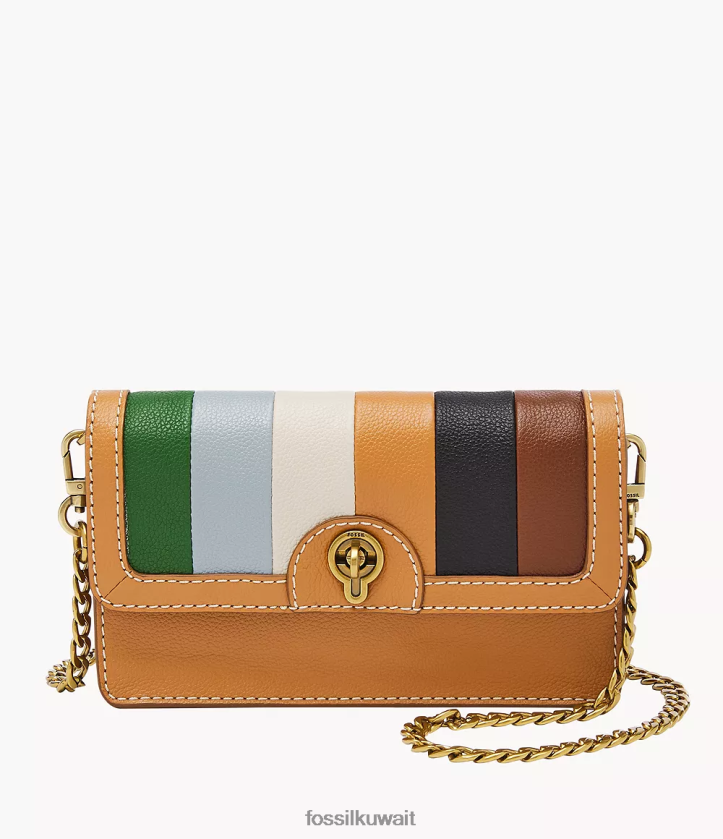 كيلووات Fossil نحيف محفظة أينسلي كروس متعدد 2F6F2849 شنطة