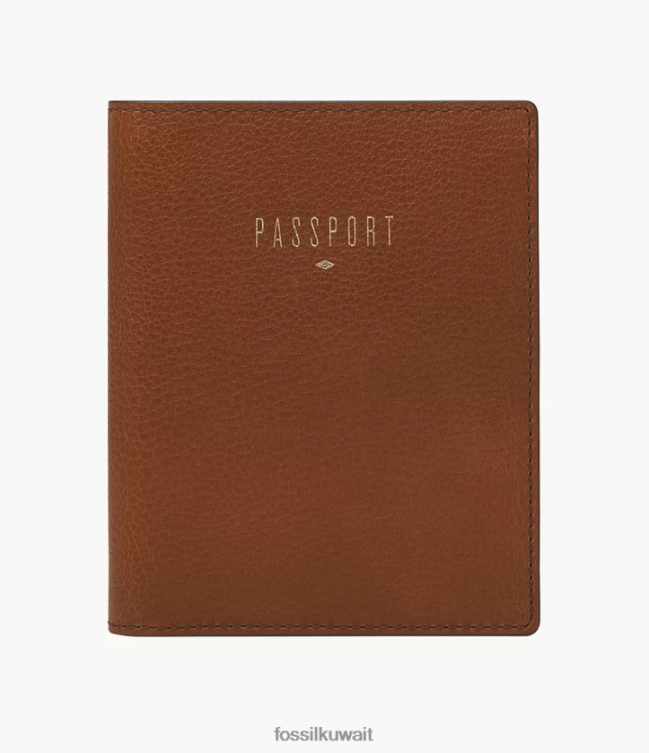 كيلووات Fossil نحيف حالة جواز السفر rfid بني 2F6F21978 ملحق